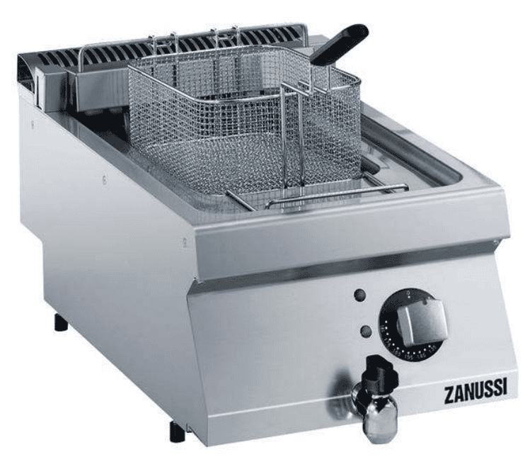 Se Friture enkelt elektrisk bordmodel 12 liter Zanussi hos Gastroudstyr