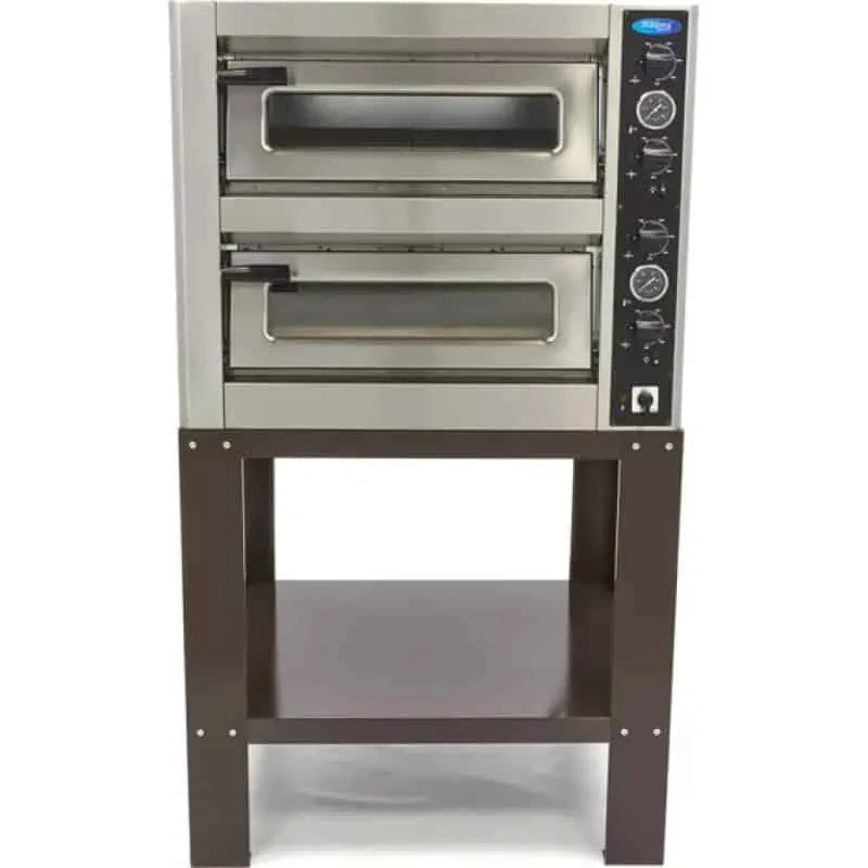 Frame Deluxe Pizza Oven 4 4 x 25 cm Double1 - Gastroudstyr.dk