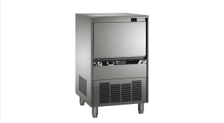 Se Zanussi Isterningmaskine - (22 g) - 55 kg/24 timer, 25 kg beholder - luftkølet hos Gastroudstyr