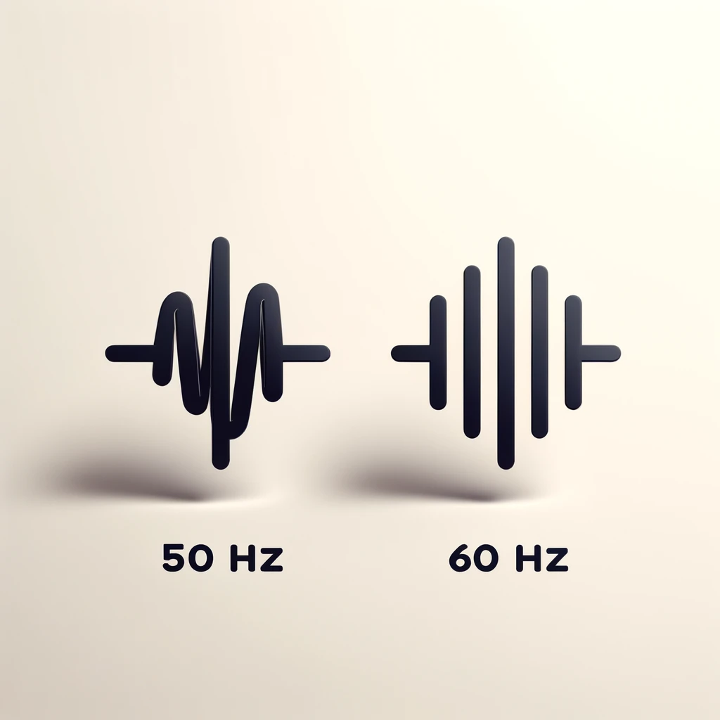 forskellen mellem 50hz og 60hz